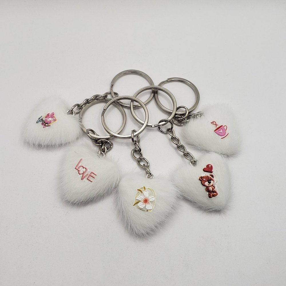 Mini Heart Keychain